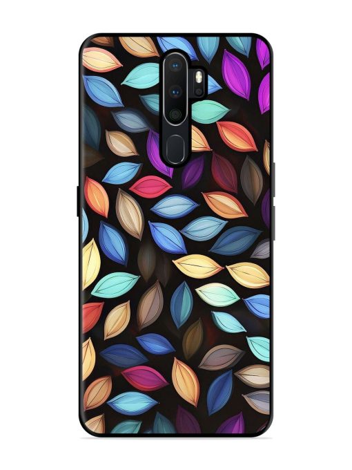 Colorful Kaleidoscope Glossy Soft Edge Case for Oppo A5 (2020) Chachhi