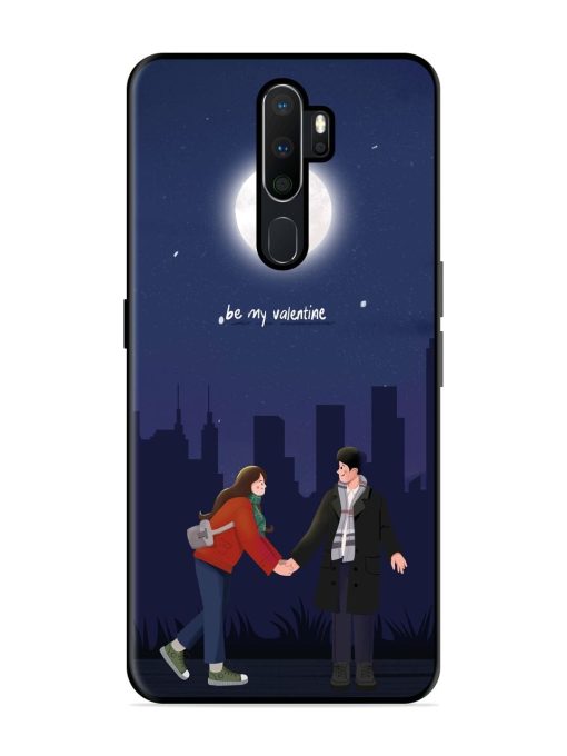 Moonlight Proposal Glossy Soft Edge Case for Oppo A5 (2020) Chachhi