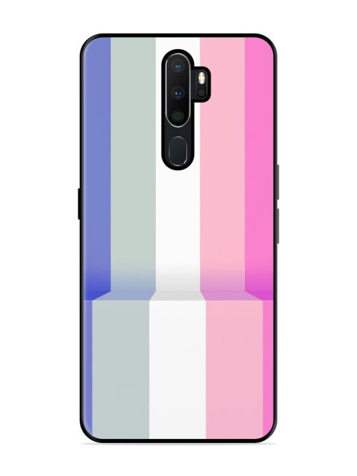 Pastel Palette Glossy Soft Edge Case for Oppo A5 (2020) Chachhi