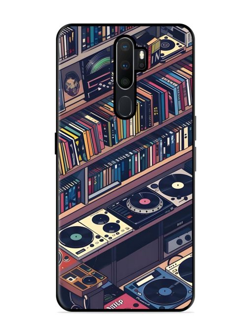 Music Lover'S Haven Glossy Soft Edge Case for Oppo A5 (2020) Chachhi