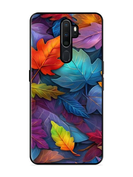 Autumn'S Embrace Glossy Soft Edge Case for Oppo A5 (2020) Chachhi