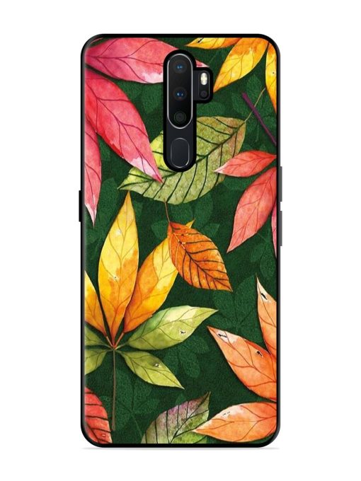 Autumn'S Embrace Glossy Soft Edge Case for Oppo A5 (2020) Chachhi