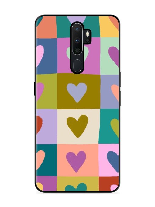 Box Of Hearts Glossy Soft Edge Case for Oppo A5 (2020) Chachhi