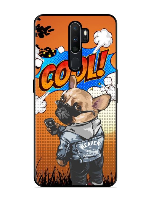 Cool Pup Glossy Soft Edge Case for Oppo A5 (2020) Chachhi