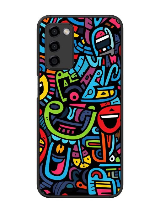 Doodlephoria Glossy Soft Edge Case for Oppo A53S (5G) Chachhi