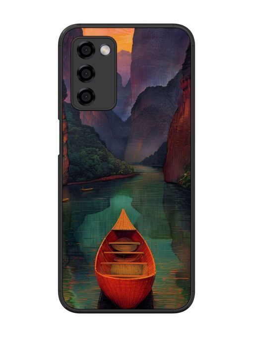 Serene Passage Glossy Soft Edge Case for Oppo A53S (5G) Chachhi