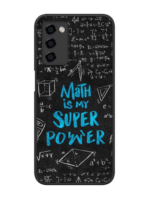 Math Magic Glossy Soft Edge Case for Oppo A53S (5G) Chachhi