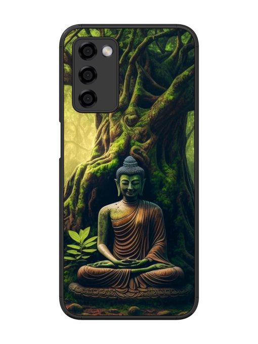 Green Buddha Art Glossy Soft Edge Case for Oppo A53S (5G) Chachhi