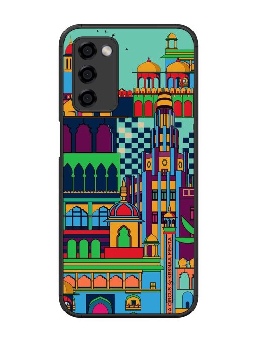 Indian Tapestry Glossy Soft Edge Case for Oppo A53S (5G) Chachhi