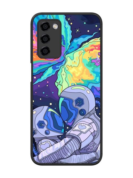 Cosmic Love Glossy Soft Edge Case for Oppo A53S (5G) Chachhi