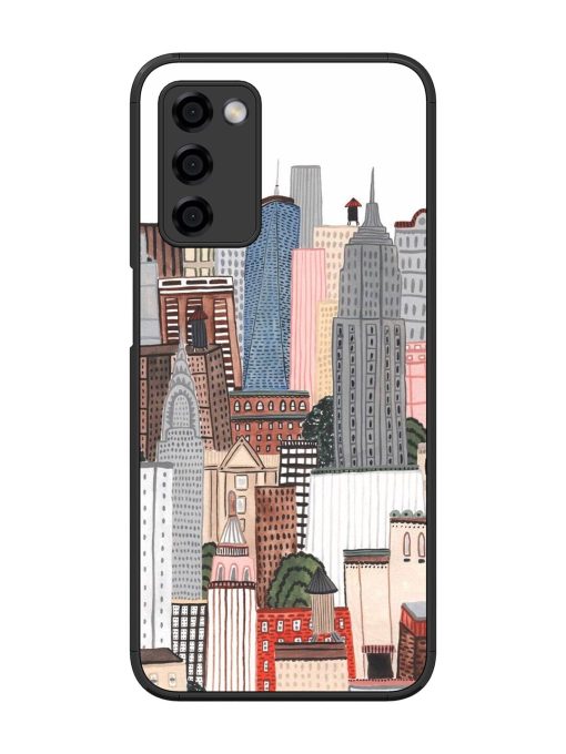 Cityscape Dreams Glossy Soft Edge Case for Oppo A53S (5G) Chachhi