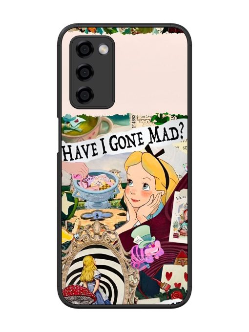 Mad Hatter'S Collage Glossy Soft Edge Case for Oppo A53S (5G) Chachhi