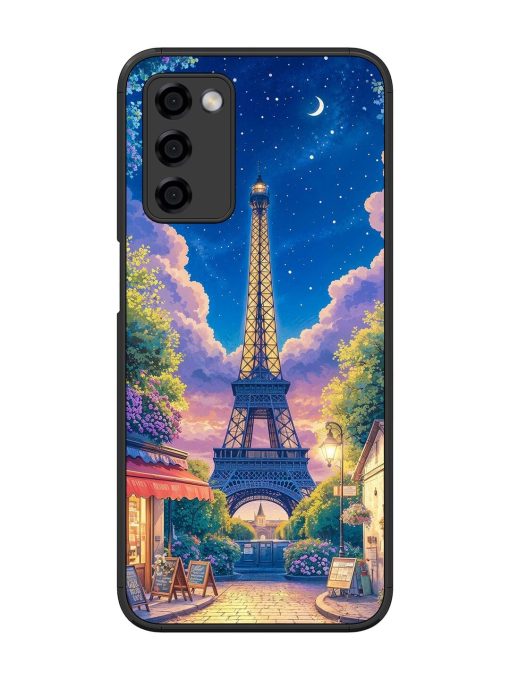 Twilight In Paris Glossy Soft Edge Case for Oppo A53S (5G) Chachhi