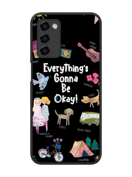 Everything'S Gonna Be Okay Glossy Soft Edge Case for Oppo A53S (5G) Chachhi