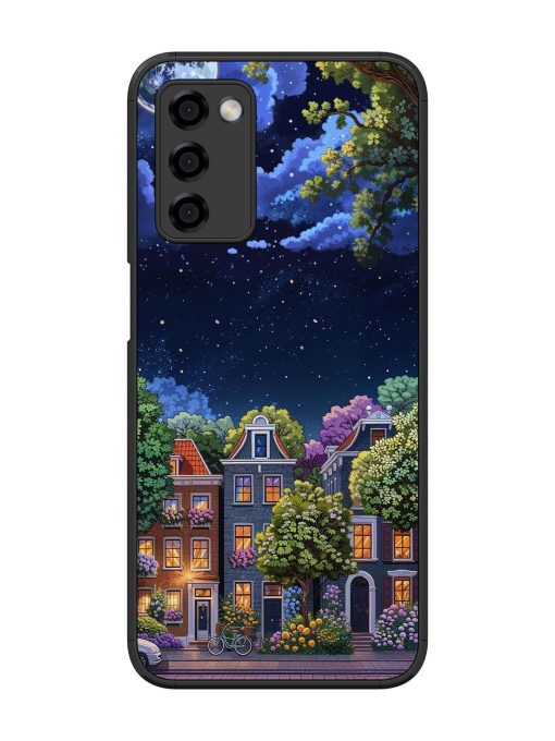 Moonlit Streets Glossy Soft Edge Case for Oppo A53S (5G) Chachhi