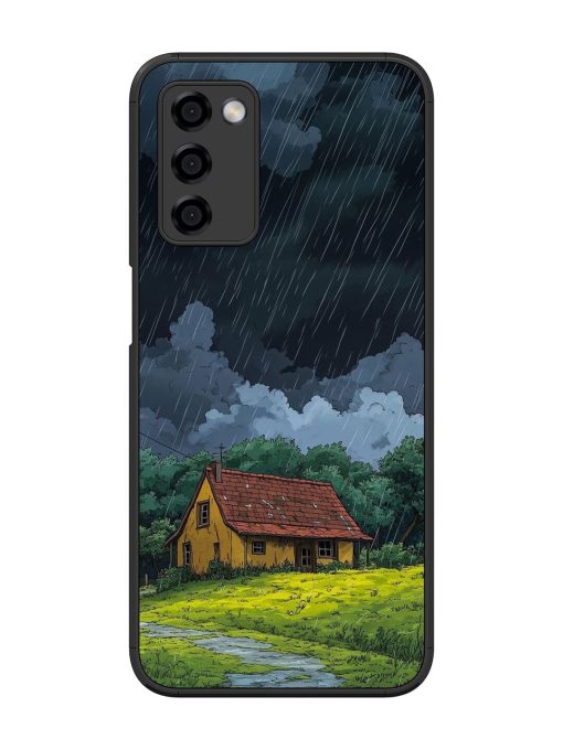 Rainy Day Retreat Glossy Soft Edge Case for Oppo A53S (5G) Chachhi