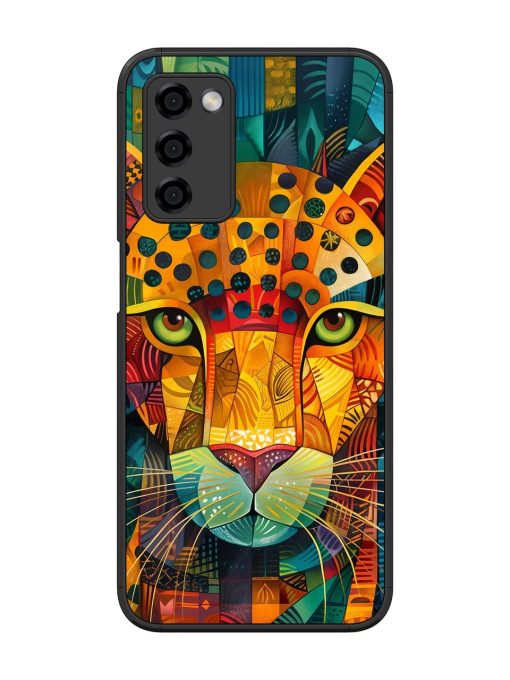 Mosaic Majesty Glossy Soft Edge Case for Oppo A53S (5G) Chachhi