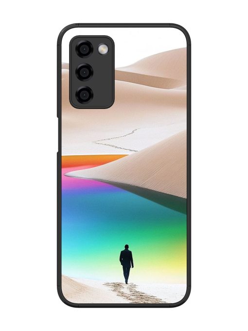 Desert Dreams Glossy Soft Edge Case for Oppo A53S (5G) Chachhi