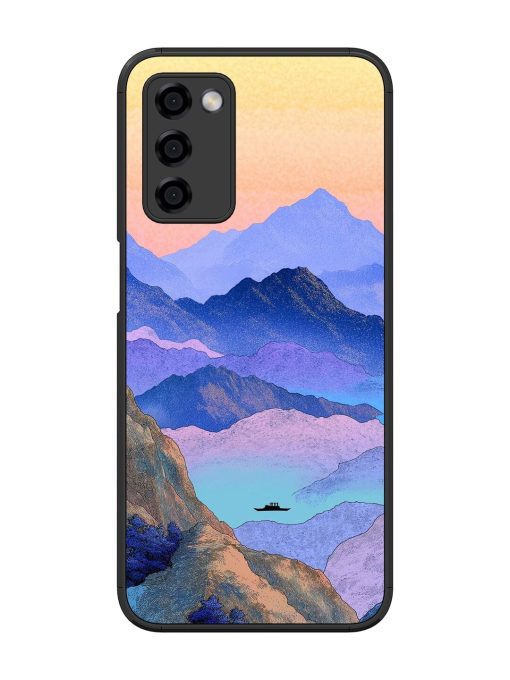 Mountain Mist Glossy Soft Edge Case for Oppo A53S (5G) Chachhi