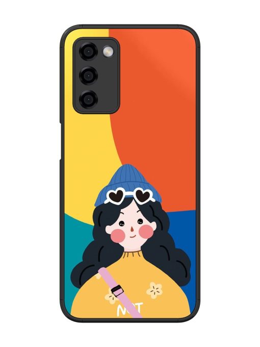 Colorful Vibes Glossy Soft Edge Case for Oppo A53S (5G)