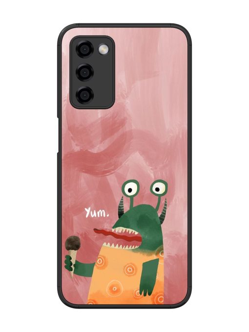 Hungry Monster Glossy Soft Edge Case for Oppo A53S (5G) Chachhi