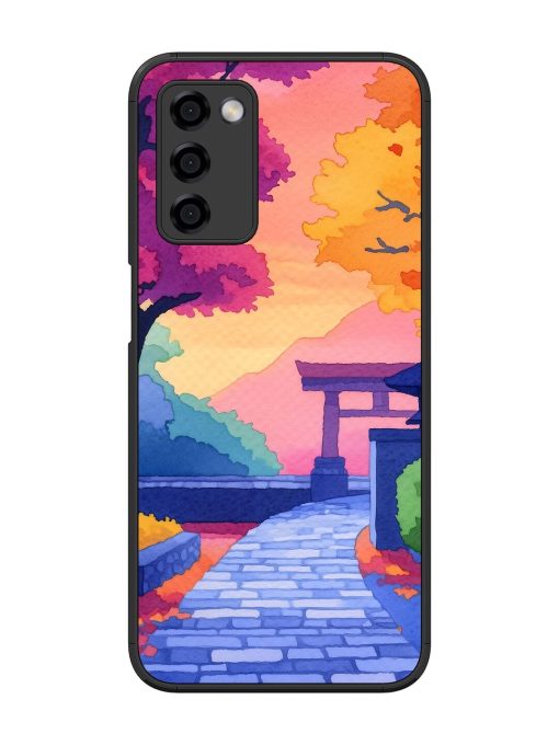 Autumnal Serenity Glossy Soft Edge Case for Oppo A53S (5G) Chachhi