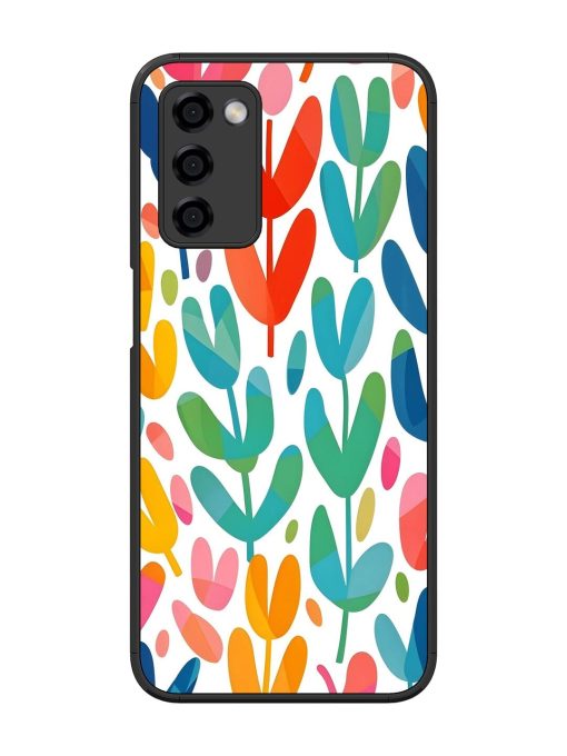 Rainbow Of Blooms Glossy Soft Edge Case for Oppo A53S (5G) Chachhi