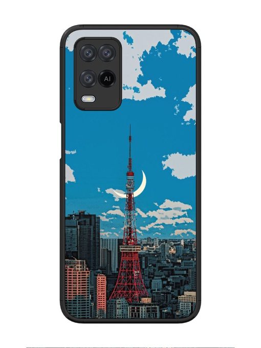 Tokyo Twilight Glossy Soft Edge Case for Oppo A54 Chachhi