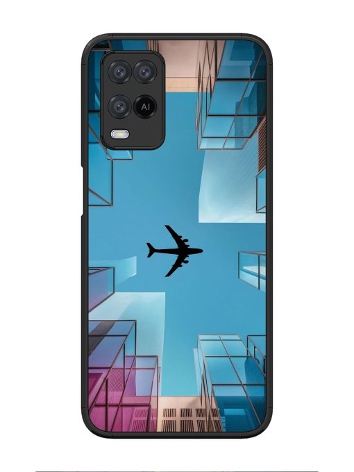 Urban Flightpath Glossy Soft Edge Case for Oppo A54 Chachhi