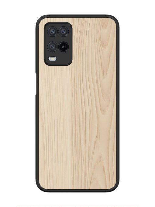 Textured Timber Glossy Soft Edge Case for Oppo A54 Chachhi