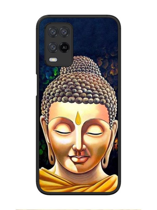 Buddha Face Glossy Soft Edge Case for Oppo A54 Chachhi