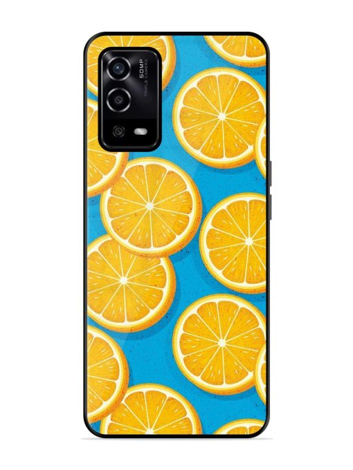 Citrus Symphony Glossy Soft Edge Case for Oppo A55 Chachhi