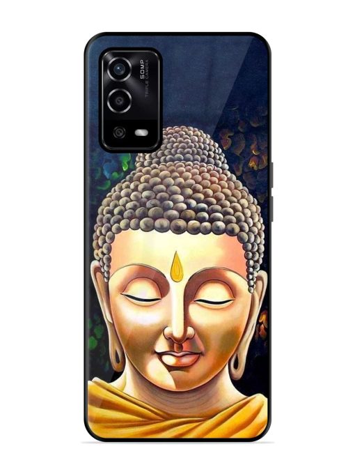 Buddha Face Glossy Soft Edge Case for Oppo A55 Chachhi