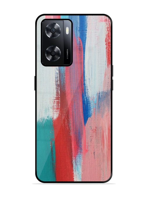 Colorful Chaos Glossy Soft Edge Case for Oppo A57 (4G) Chachhi