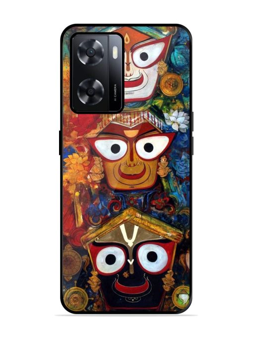 Lord Jagannath Glossy Soft Edge Case for Oppo A57 (4G) Chachhi