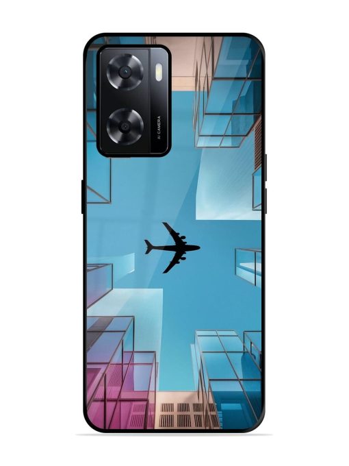 Urban Flightpath Glossy Soft Edge Case for Oppo A57 (4G) Chachhi