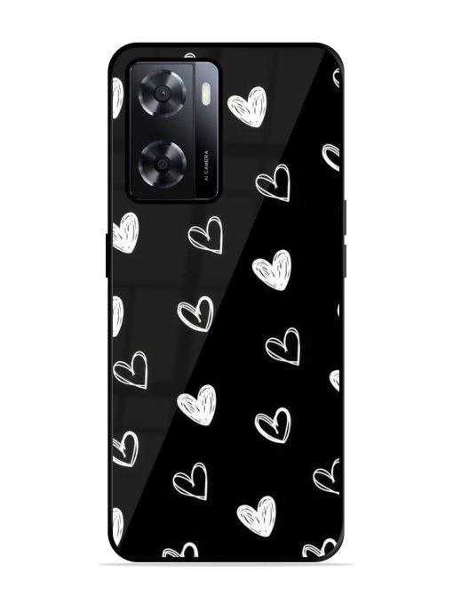 Scattered Hearts Glossy Soft Edge Case for Oppo A57 (4G)