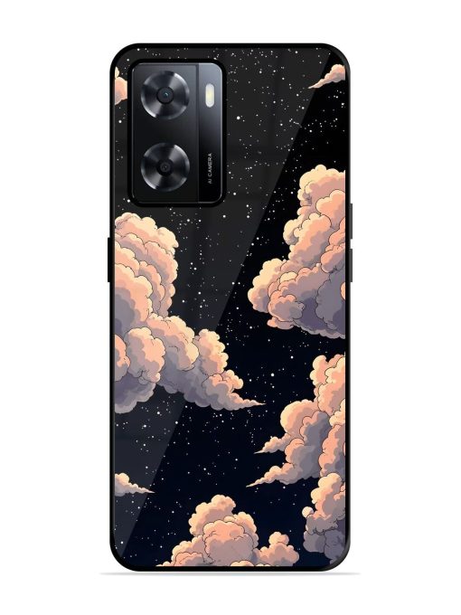 Starry Night Dreams Glossy Soft Edge Case for Oppo A57 (4G) Chachhi