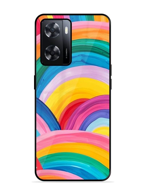 Rainbow Symphony Glossy Soft Edge Case for Oppo A57 (4G)