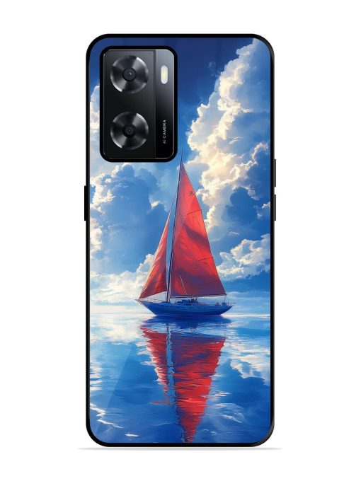 Crimson Sails Glossy Soft Edge Case for Oppo A57 (4G) Chachhi