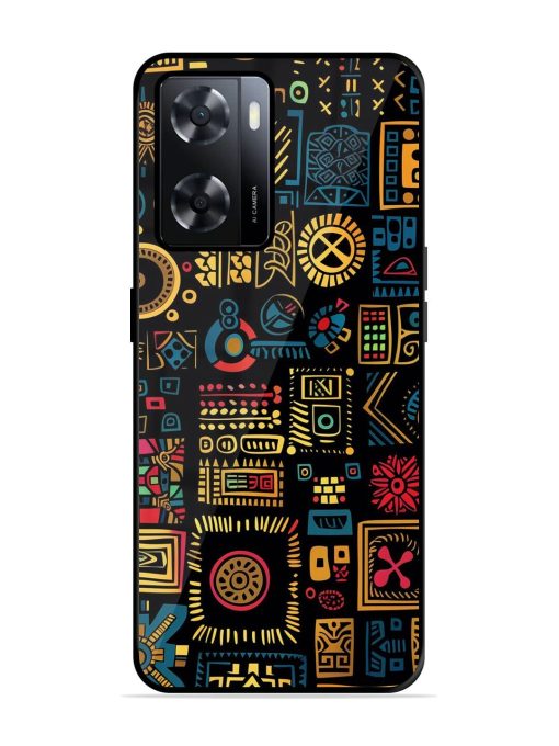 Tribal Tapestry Glossy Soft Edge Case for Oppo A57 (4G) Chachhi