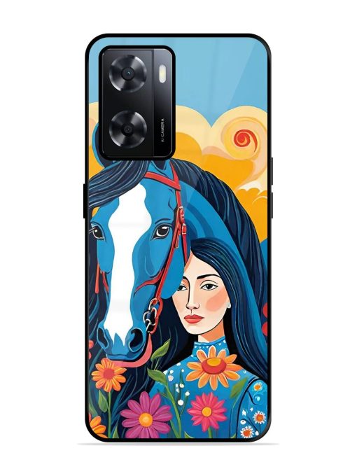 Equine Enchantment Glossy Soft Edge Case for Oppo A57 (4G) Chachhi