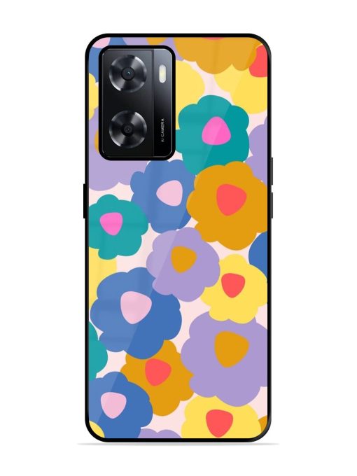 Flower Power Glossy Soft Edge Case for Oppo A57 (4G) Chachhi