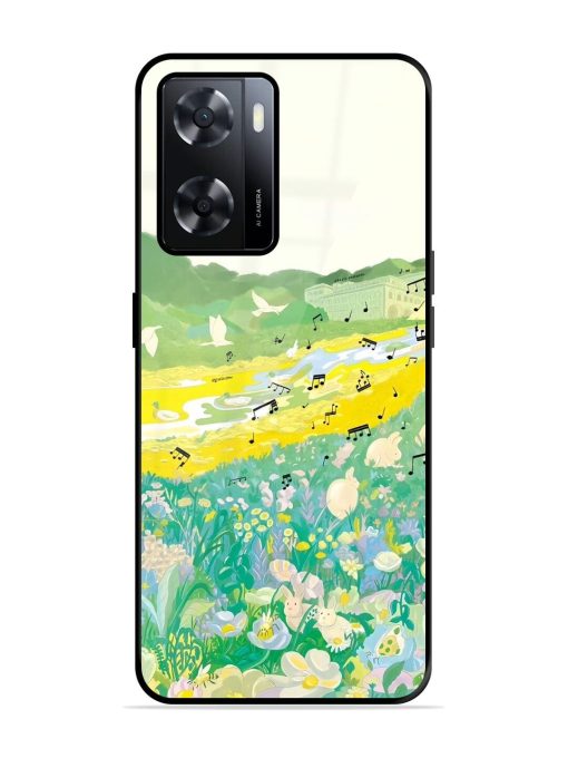 Melody In Bloom Glossy Soft Edge Case for Oppo A57 (4G) Chachhi