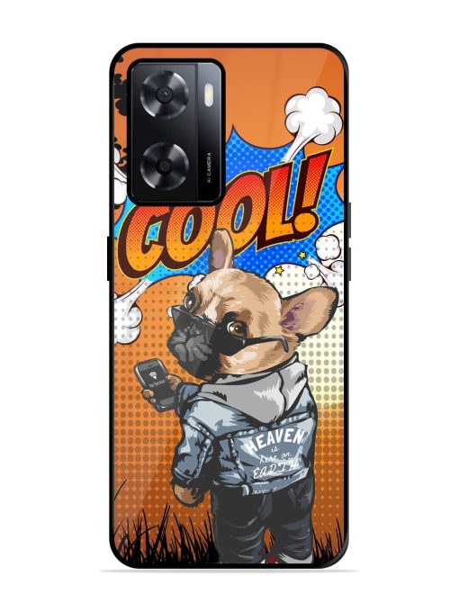 Cool Pup Glossy Soft Edge Case for Oppo A57 (4G) Chachhi