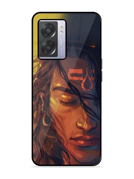 Tranquil Shiva Glossy Soft Edge Case for Oppo A57 (5G) Chachhi