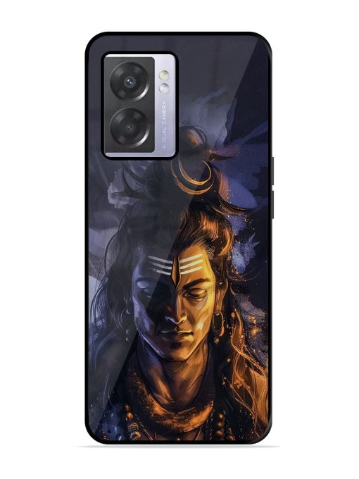 Lord Shiva Glossy Soft Edge Case for Oppo A57 (5G) Chachhi