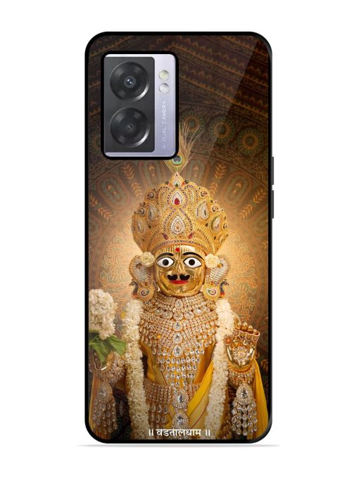 Hare Krishna Maharaj Glossy Soft Edge Case for Oppo A57 (5G) Chachhi