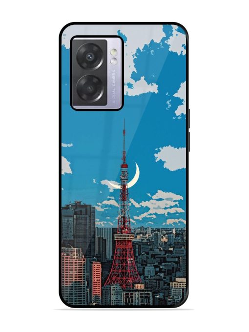 Tokyo Twilight Glossy Soft Edge Case for Oppo A57 (5G) Chachhi