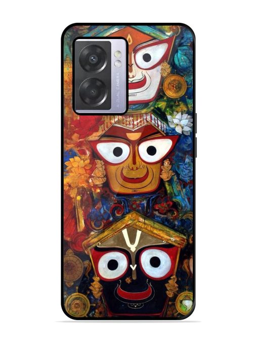 Lord Jagannath Glossy Soft Edge Case for Oppo A57 (5G) Chachhi